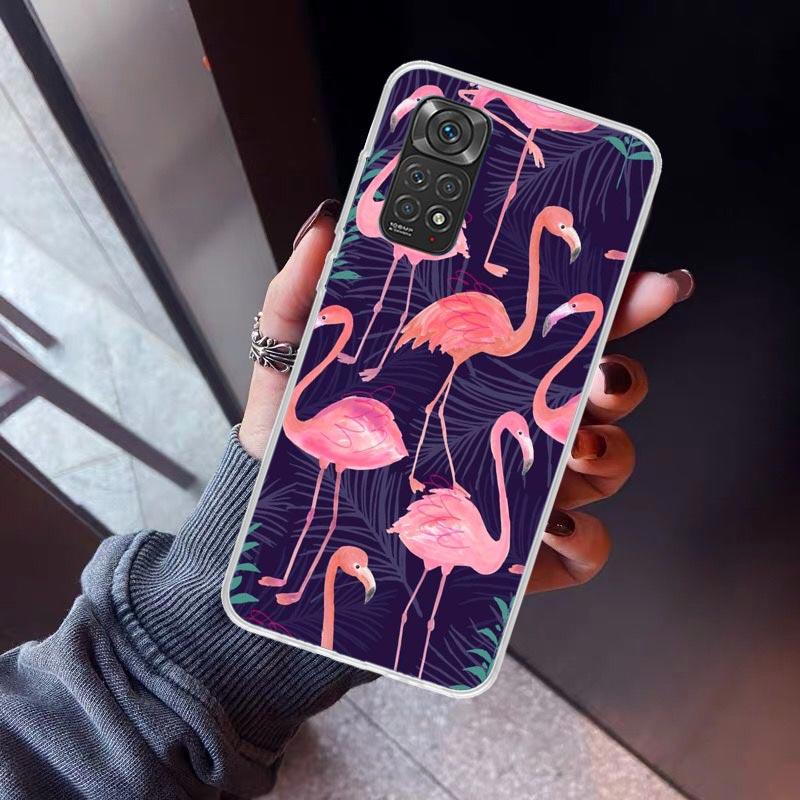 

Pink Red Flamingo Phone Case For Xiaomi Redmi Note 15 14 14S 13 12S 12 Pro Plus 11S 11 10S 10 4G Cover 11E 11T 5G Print Fundas R Note 13 Pro Plus