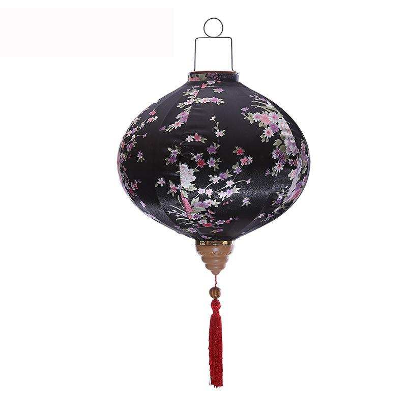 

12inch Chinese Silk Lantern Ancient Style Vietnam Palace Lantern Restaurant Tea Room Mid Autumn Festival Party Decor Lantern 12 inch