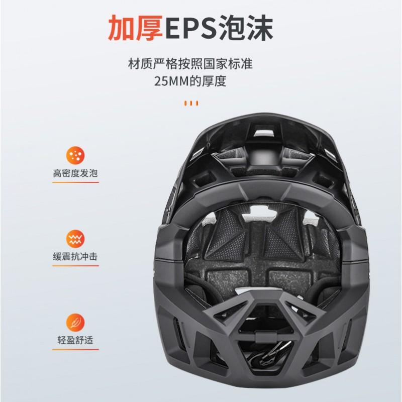 Full Face Motorcycle Helmet Adult Off-Road Racing Downhill MTB Cycling Protective Gear Black Red White