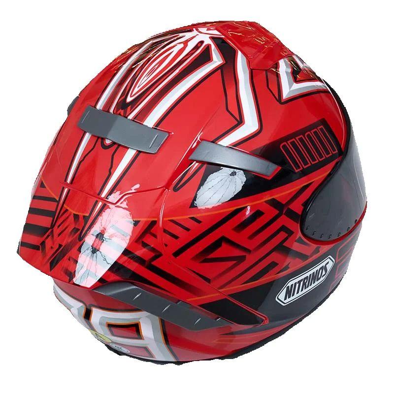 Original Full Face Motorcycle Helmet X14 Red Helmet Riding Motocross Racing Motobike Helmet ECE Approved Women Safety Hat Casque