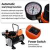 Professional Single Cylinder Piston Air Compressor Kit Oil-less Electric Spray Gun Paint Spray Set Nail Tattoo Cake Art Sprayer 9.45x5.5x8.3 in