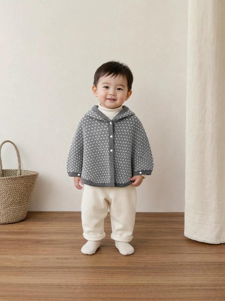 Unisex Autumn/Winter Children's Knit Cloak and Sweater Cape