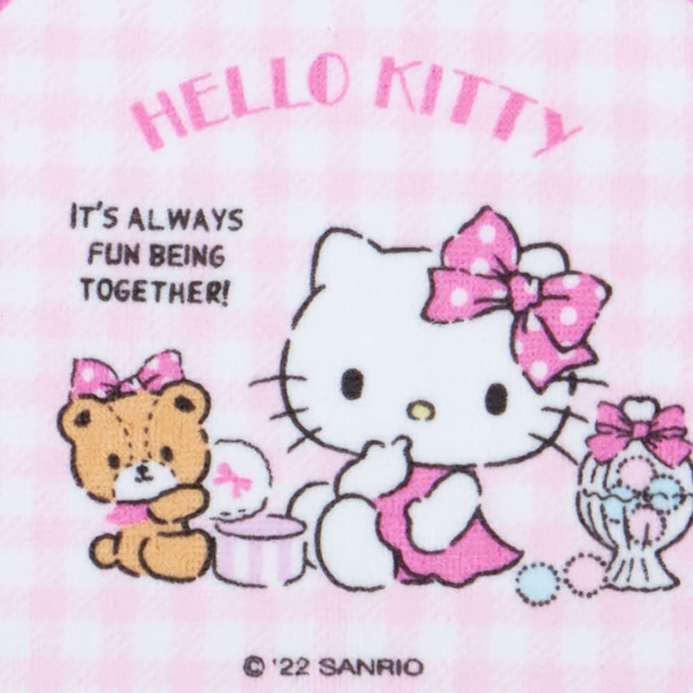Sanrio Sanrio Petit Towel Set of 4 Hello Kitty Hello Kitty Washable Character Towels 16 x x 16 cm 631124 SANRIO (SANRIO) Kitty-chan 0.2