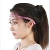 Elastic Sports Headband Silicone Non-Slip Breathable Sweatband Moisture-wicking Running Headband for Yoga Fitness