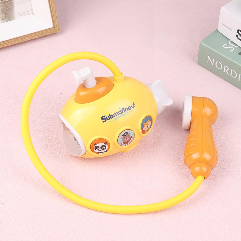 Baby Bath Toys For Kids Electric Submarine Shower Sucker Baby Toys Spray Water Toys Bathtub Toys Sprinkler Baby Shower
