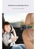 Car Seat Rotatable Phone & Tablet Holder - Foldable Rear Seat Bracket for Easy Viewing