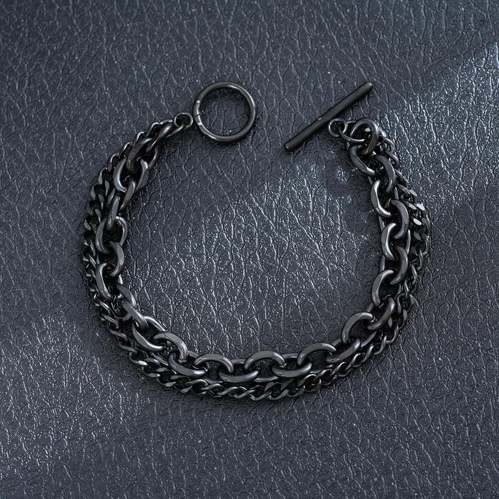 Men's Retro Cuban Link Stainless Steel Hip Hop Bracelet