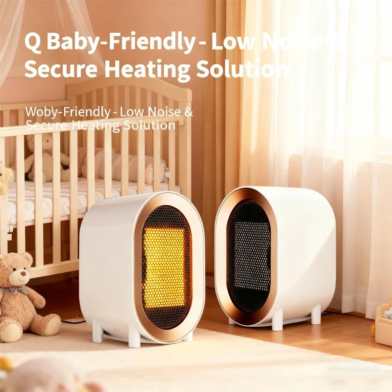Household Heater Electric Heater Convenient Room Heater Heating Warm Air Blower Desktop Winter Warmer Machine Home Appliance