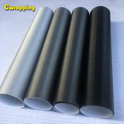 50cm*1/2/3/4/5m Car Styling Matt Brushed Aluminum Car Wrap Vinyl Film Sheet  Motorcycle Automobiles Car Stickers Decal