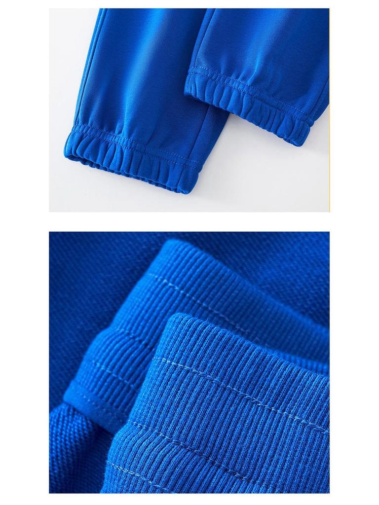 GAGN Korean Style Petite Cotton Harem Sweatpants for Women - Spring/Autumn Casual Embroidery.