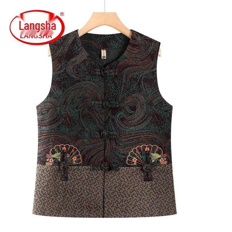 Langsha Women's Autumn Chinese Style Vest