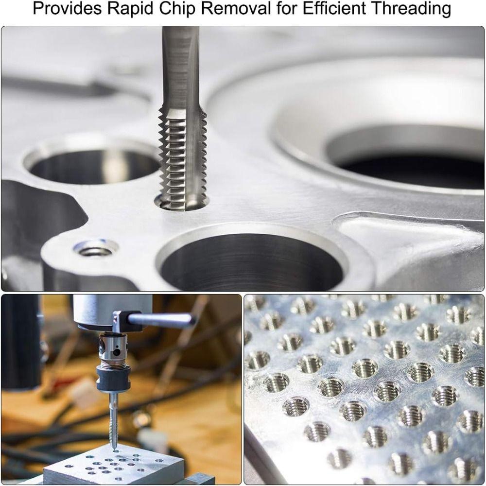 High Speed Steel Machine Tap 8-32 UNC Thread Threading Tap Wide Application