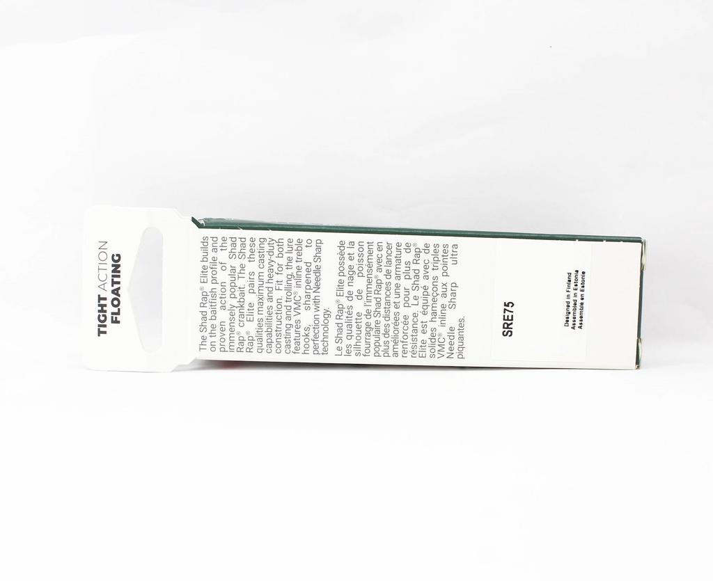 Rapala Shad Rap Elite Floating Lure SRE75/GDCW (9146)