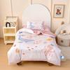 60S Pure Cotton Digital Print Kids' Autumn/Winter Bedding Set: First Day of School Duvet Cover