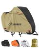 OFFBAIKU Thick Motorcycle Cover Colors To Choose Large Body Cover Waterproof Double Stitched Tear Resistant Water Repellent Heat Resistant UV
