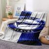 1PC Deportivo Alaves Patterned Flannel Blanket Suitable For All Seasons for Home Decor Warmth and Comfort Gifts Holiday Present