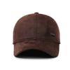 Winter Woolen Hat Men's Warm Baseball Hat Ear Protectors Old Man Thick Cap