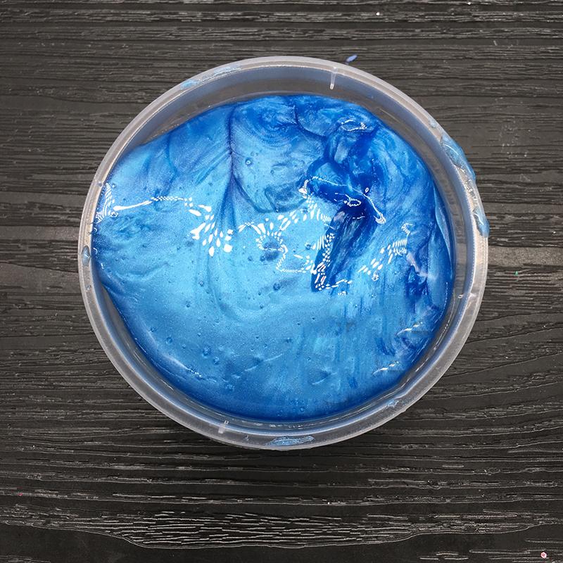 Färg Pearl Slime Puff Lim Gum Kristall Slime Fluffy Lizun Mud Slime Kitty Mjuk Lera Plasticine Leksak Antistress För