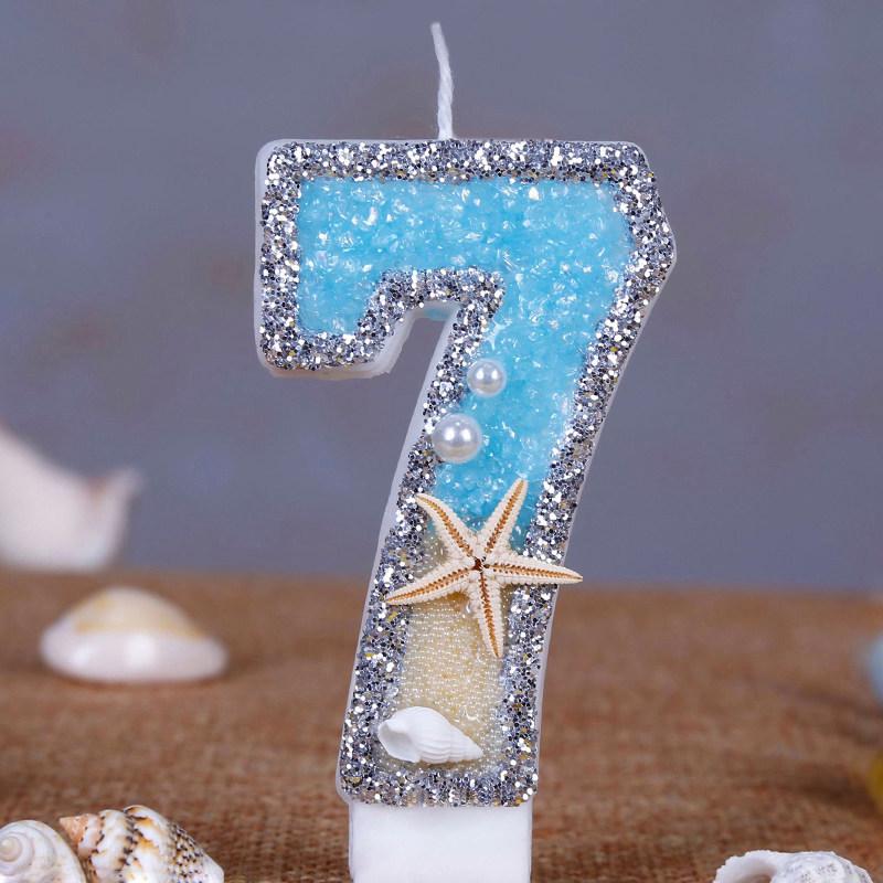 Creative Crown Birthday Number Candles - Adult & Kids Cake Decoration Topper