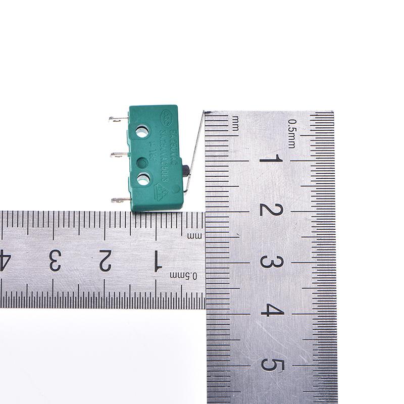 5Pcs Micro Limit Switch Long Lever Arm Subminiature Kw4-3Z-3 Snap Action