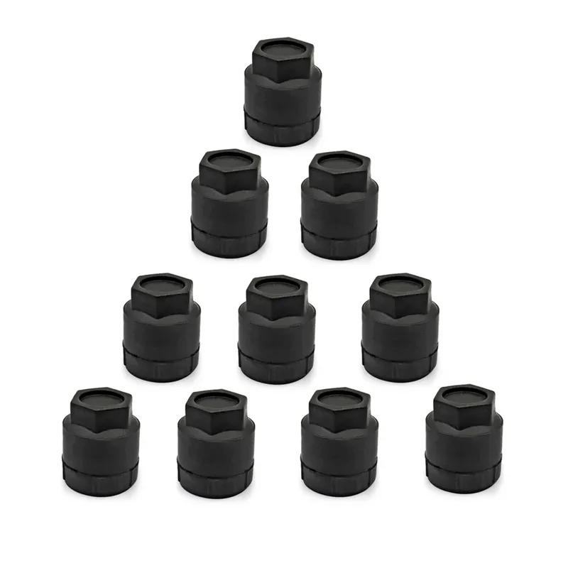 20Pcs Black Lug NUT Covers Caps Fit For BUICK CHEVROLET CHEVY 10028614