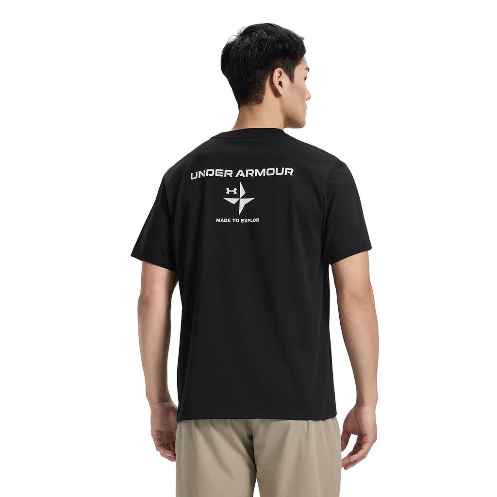 Under Armour T Shirts Men's Crew Neck Moderate Straight Fit 16133230