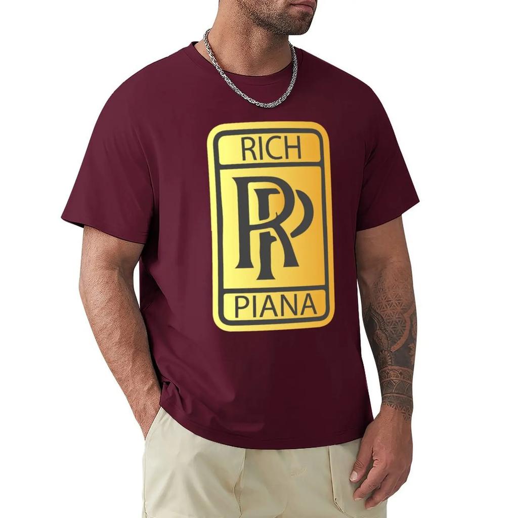 Rich piana Io sono la 5 T-shirt Essenziale pesanti ad asciugatura rapida t-shirt da uomo casual eleganti