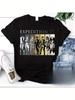 Vintage Clair Expedition 33 Graphic T-Shirt- Black  Gaming Tee with EXPEDITION 33 Design