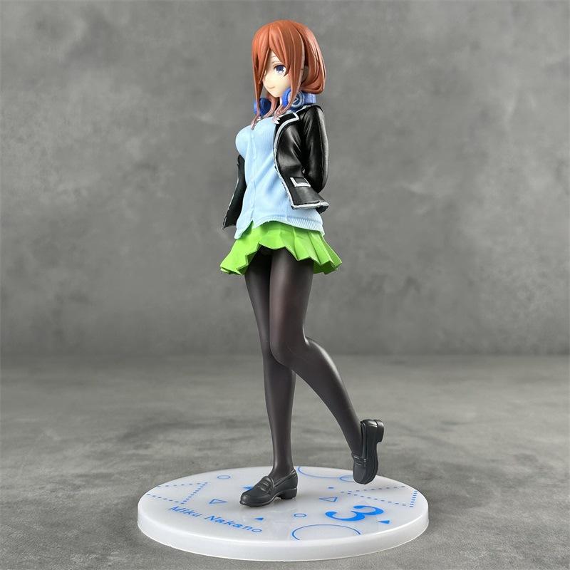1PC The Quintessential Quintuplets Miku Nakano PVC Action Figure Anime Figure Model Toys Collection Doll Gift