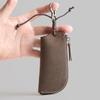 Vintage Handmade Genuine Leather Key Holder Wallet Car Key Case Cover Organizer Housekeeper Bag.