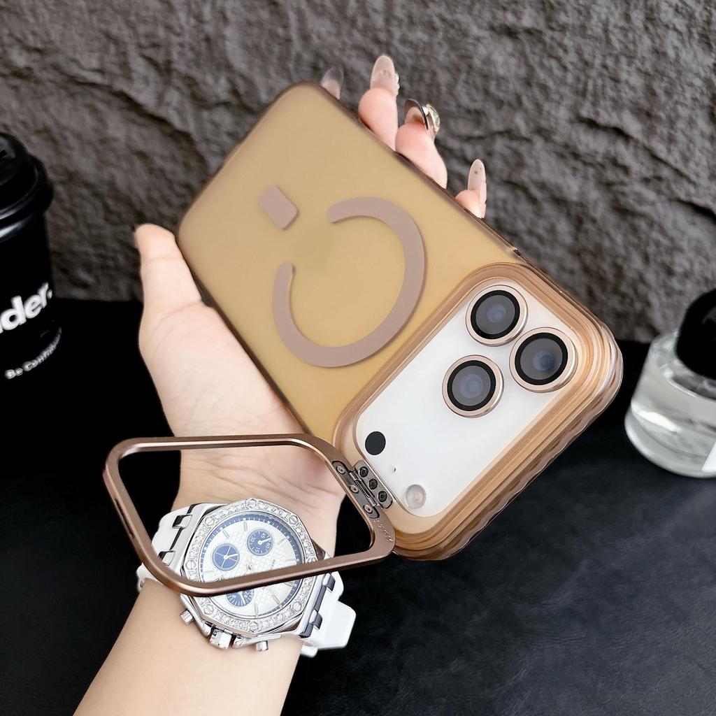 Apple Laser Magnetische Hülle: Kompatibel mit iPhone 17 Pro Max, 16 Linsenaufkleber, Ständer 15, Hautgefühl 14, Schutzhülle 13.