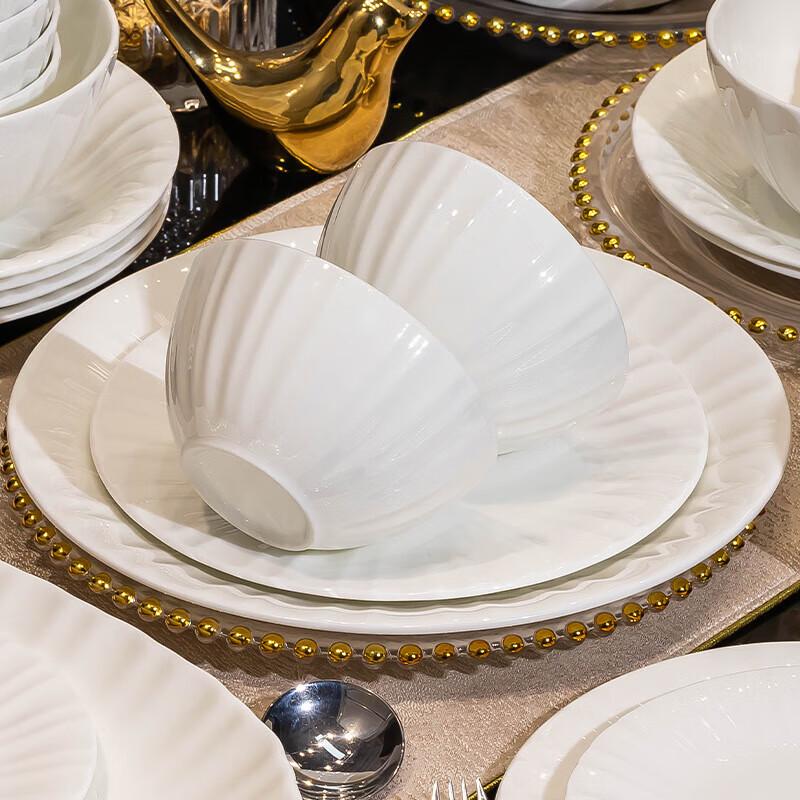 Mod Lanka Premium Embossed Ceramic Dinnerware Set