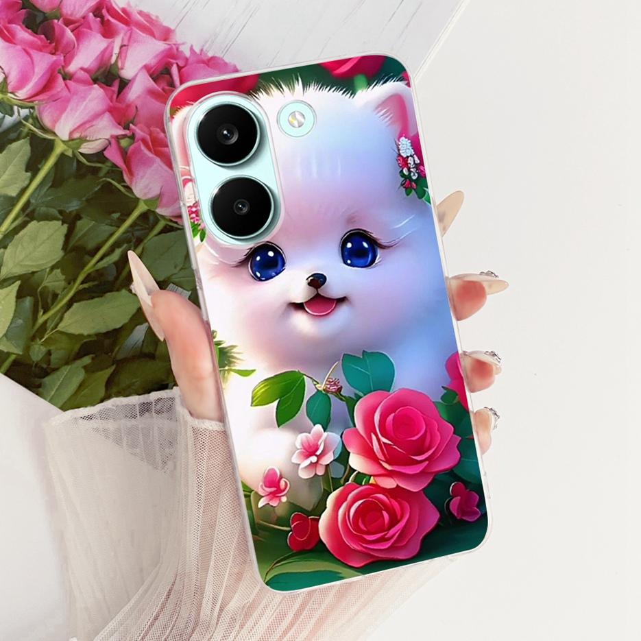 For Xiaomi Poco X8 Pro 5G Case Cute Love Heart Painted Cover Soft Slim Phone Case For Xiaomi Poco X8 Pro Max PocoX8 Pro 5G Shell