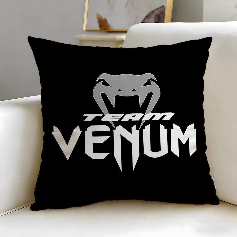 popular sports brand VENUM Cushion Cover Soft & Easy-Wash Pillow Case – Versatile for Couch, Bed, Travel and Office