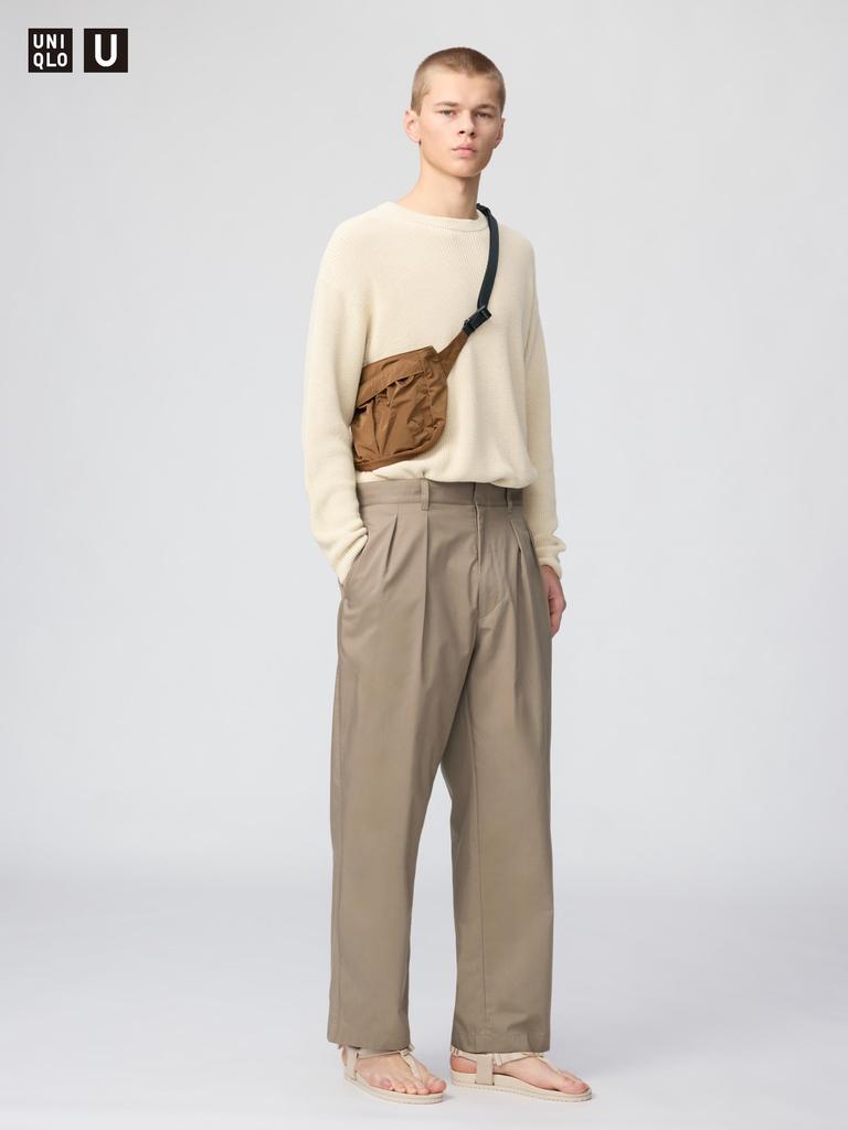Uniqlo Japan Tuck Wide Pants