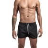 Men's Multi-color Three-quarter Length Beach Shorts - Polyester Fashion Sportswear