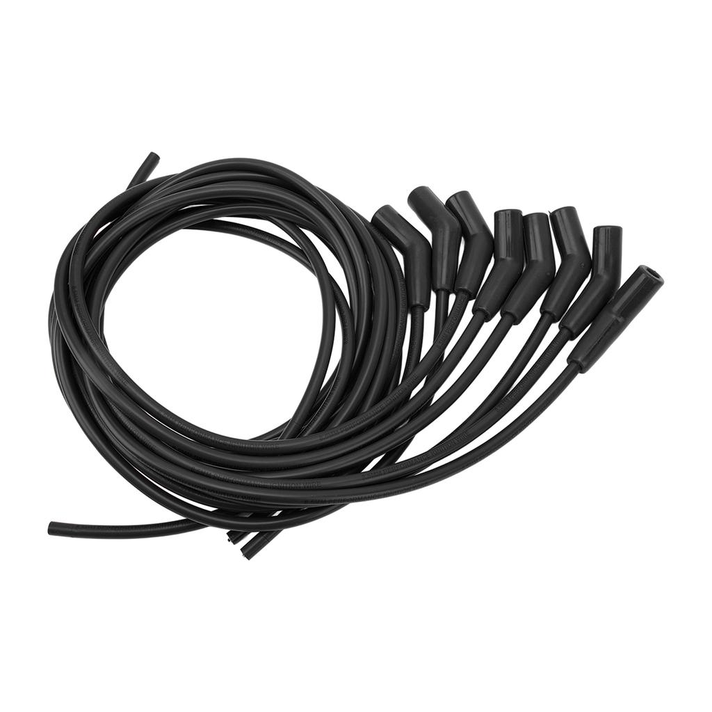 45 degrees  135 degrees  Sparking Plug Ignition Wire Set with Dustproof Cover High Performance 8.5mm Diameter