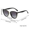 Outdoor Vintage Cat Eye Sunglasses UV400 Coated Sun Glasses Gradient Lens Trendy Protective Eyewear for Women & Men