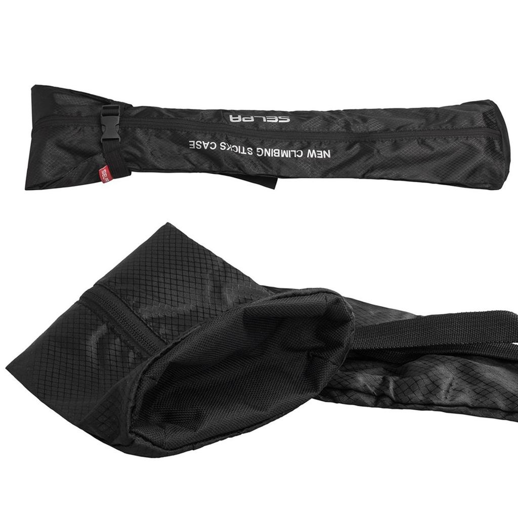 Hiking Patch Pocket Adjustable Portable Trekking Pole Storage Waterproof Hiking Stick Carry Bag for Outdoor Camping Walking