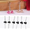 Muslim Women Scarf Clip Pin Hijab Stainless Steel Hairpin Muslim Fashion Yarn Scarf Clip Pin  Muslim Fixed Pins