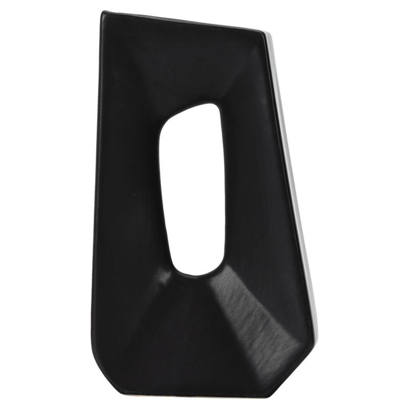 Kreative Matte Keramikvase Trendige Mode Nordischer Stil Heimdekoration Leichter Luxus Desktop Ornament
