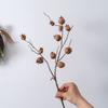 11 Fruit Artificial Pomegranate Branches Plastic Handmade Simulation Pomegranate Fruit Realistic Elegant Fake Plants