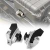 1Pair Black/Silver Quick Release Latch Fasteners Kit 715001707 715008044 715008045 for Can-Am Outlander 650 1000 15-19 Ski-Doo