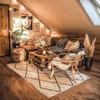 Minimalist Lines Living Room Decoration Carpet Fluffy Soft Mat Bedroom Decor Rugs Cloakroom Lounge Rug Home Large Area Carpets