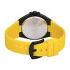 Swiss Alpine Military Typhoon Silicone Strap Yellow Dial Quartz 7006.1878 100M Men's Watch