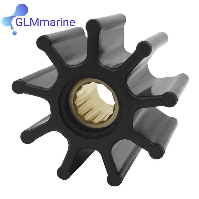 Water Pump Impeller For Yanmar 128620-42200 Kashiyama SP100 / KP100 Nikkiso F25CBC JMP 7526 DJ 006-0901