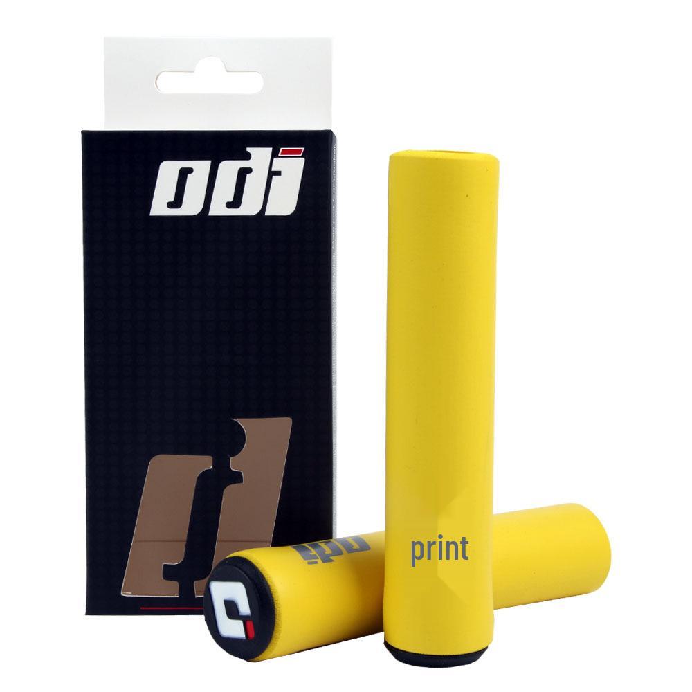 Ultra-light USA ODI Silicone Mountain/Road Dirt-Resistant Bike Handlebar Grips - Shock Absorbing, Foldable Design