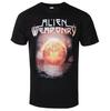 Space Planet Maori Tribal Element Double Sided Print T Shirt, Alien Weaponry Band Graphic Tee, Unisex Rock Style Top