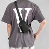 Side Sling Men Chest Bag Solid Color Man Phone Bag Casual Male Shoulder Bag  Travel