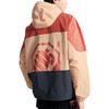 Li Ning Color Block Sports Hooded Jacket Men Jackets Gray Brown AFDQ213-2